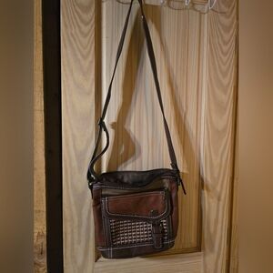 Medium size brown purse